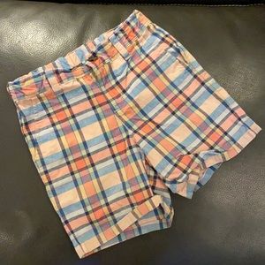 Janie and Jack plaid shorts size 5